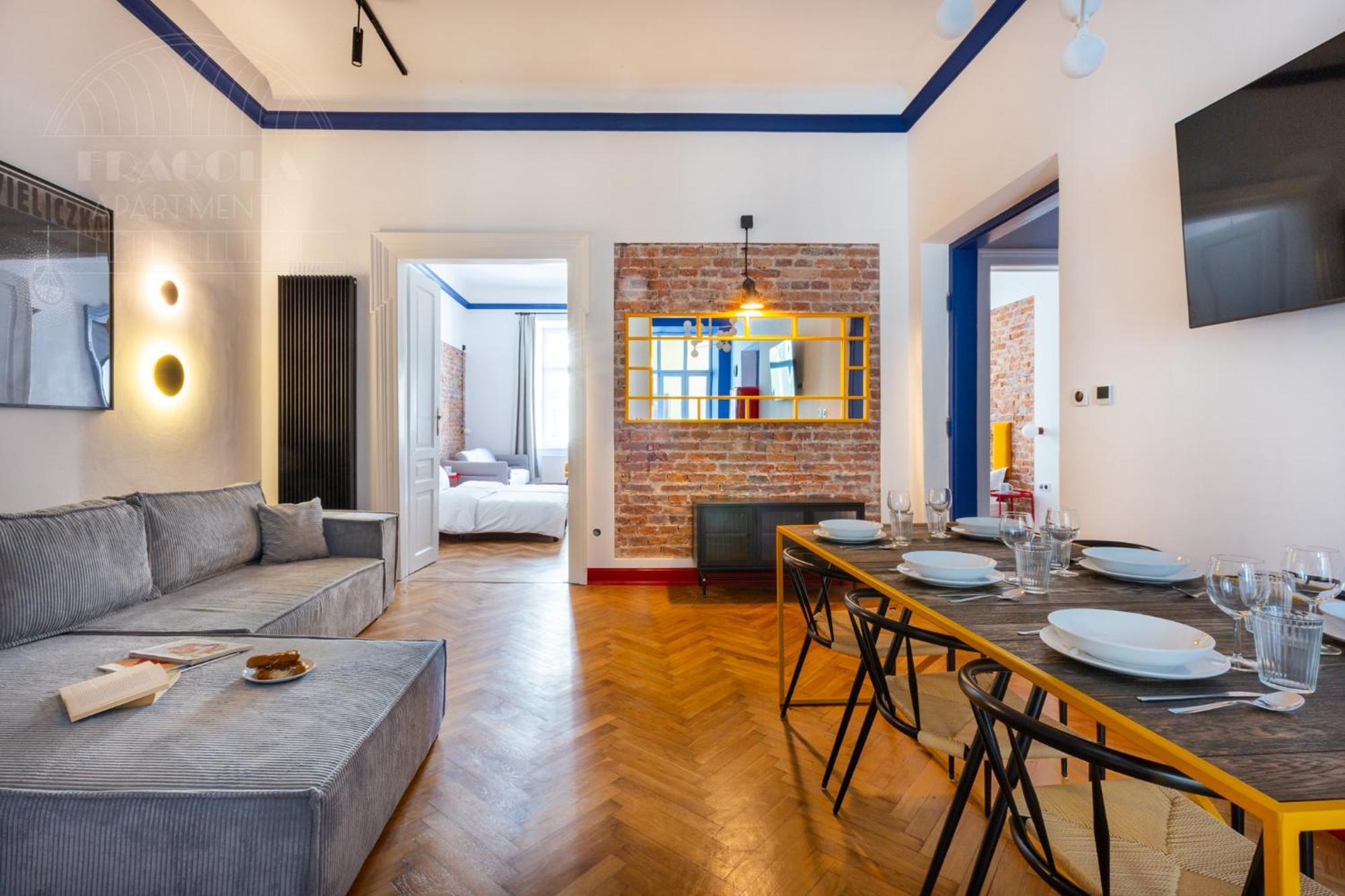 Spacious City Center Family Apartments Krakow Ngoại thất bức ảnh